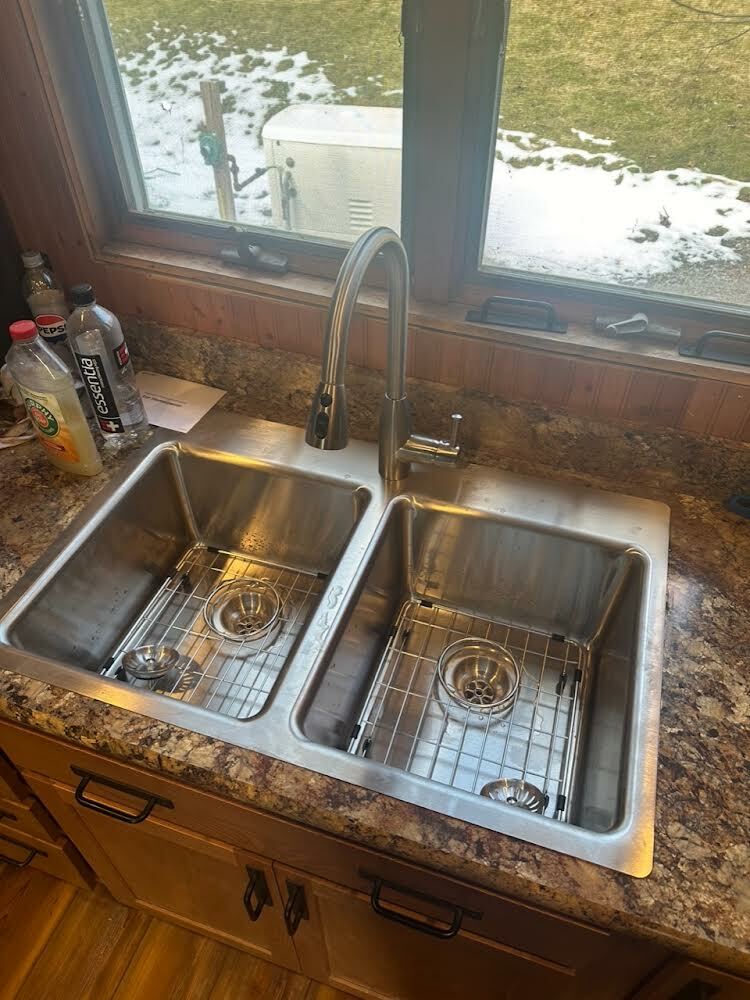 The new kitchen sink